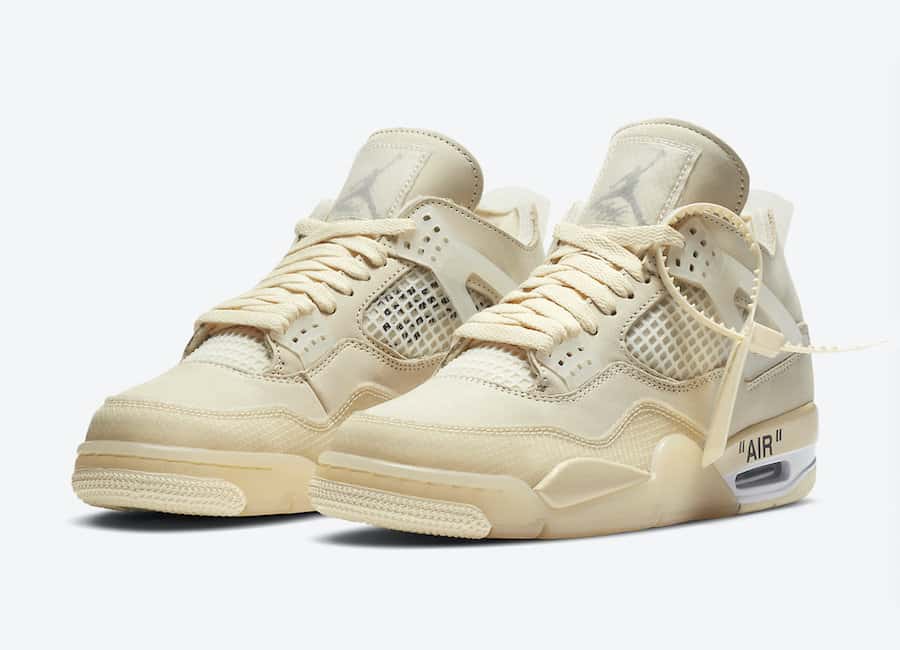 Air Jordan 4 Off-White Sail
