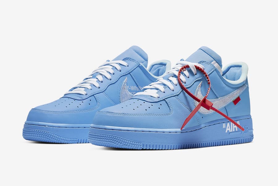 Off-White Nike Air Force 1 Blue MCA