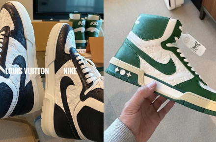 Louis Vuitton x Nike Hi Top